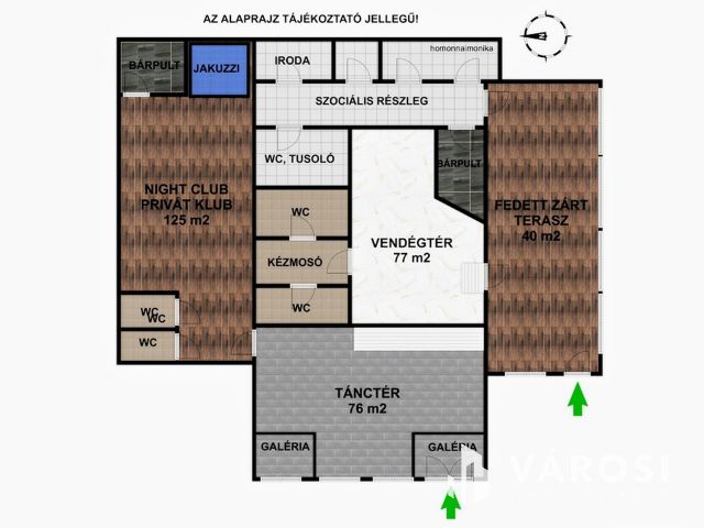 Szórakozóhely Gyula belvárosának legszebb részén kiadó!