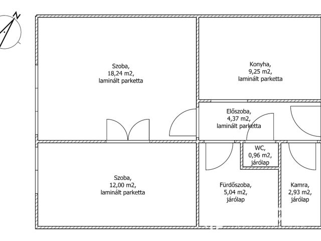 Kétszobás salgótarjáni lakás