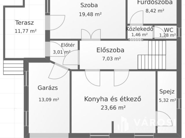 Kétszintes családi ház Dejtár központjához közel