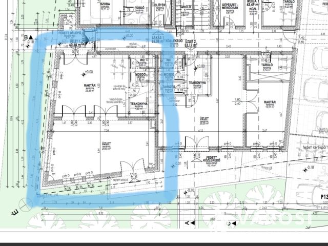 Újépítésű Üzlethelyiség Dunaharasztin - 1